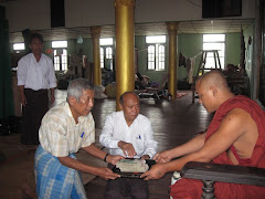 NLD seniors rerouted the donation through Buddhist monastery