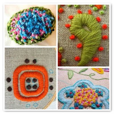 Wendi Gratz: Embroidery - How to Stitch a French Knot