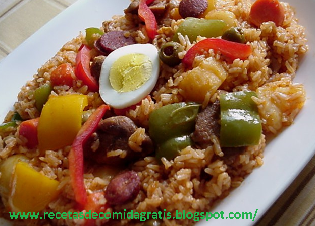 Recetas de Comida Gratis: Arroz a la Valenciana Recetas de Comida Gratis: Arroz a la Valenciana