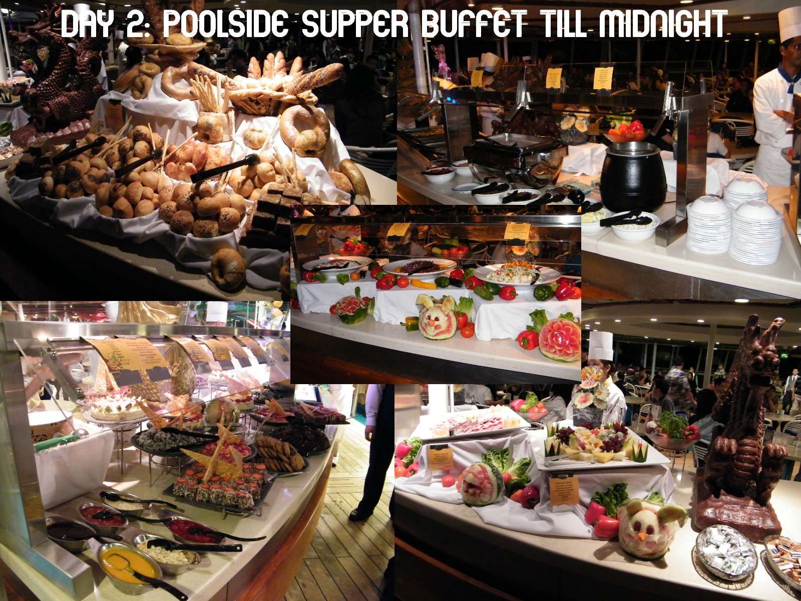 Food on Royal Caribbean, Legend of the Seas (Part II) Passionate