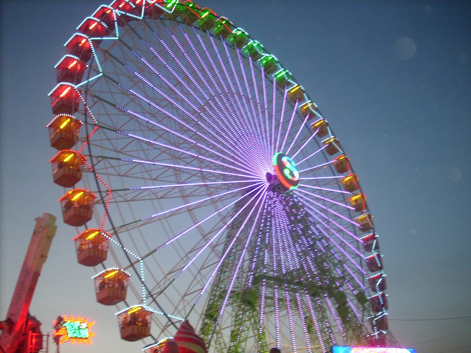 Mi vida en Sevilla Las atracciones de la feria