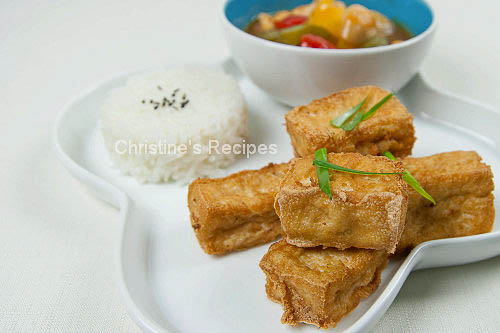 Sweet and Sour Fried Tofu