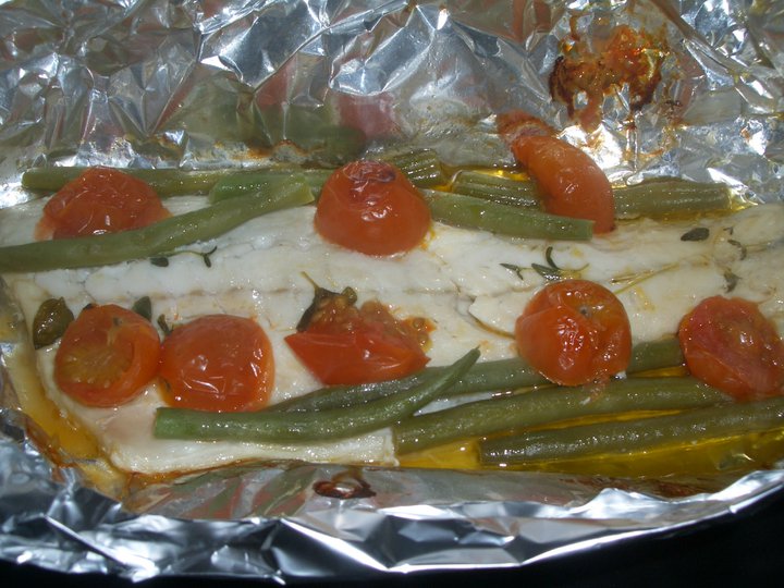 Amanzi Fundu Oven Baked Sea Bass