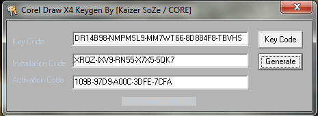 Free Download Corel Draw X4 Keygen Generator Free
