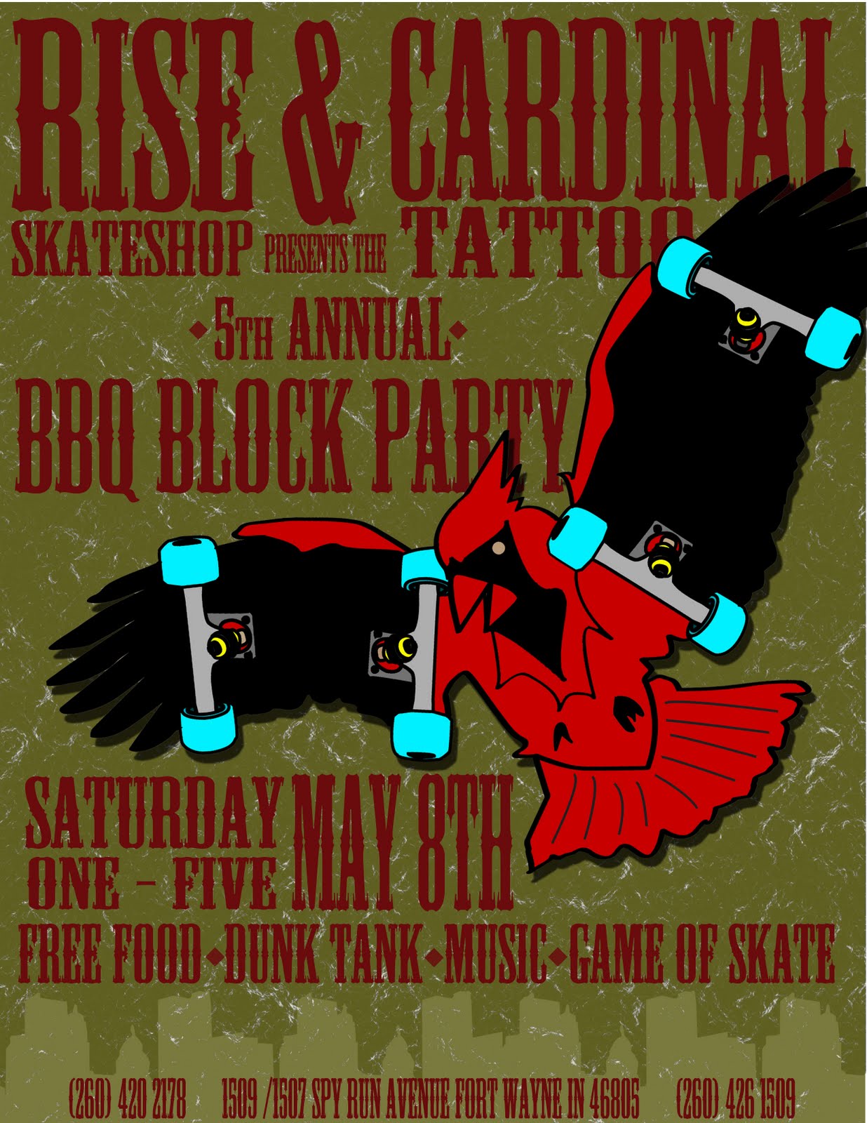 RISE SKATEBOARD SHOP FORT WAYNE FORT WAYNE FORT WAYNE