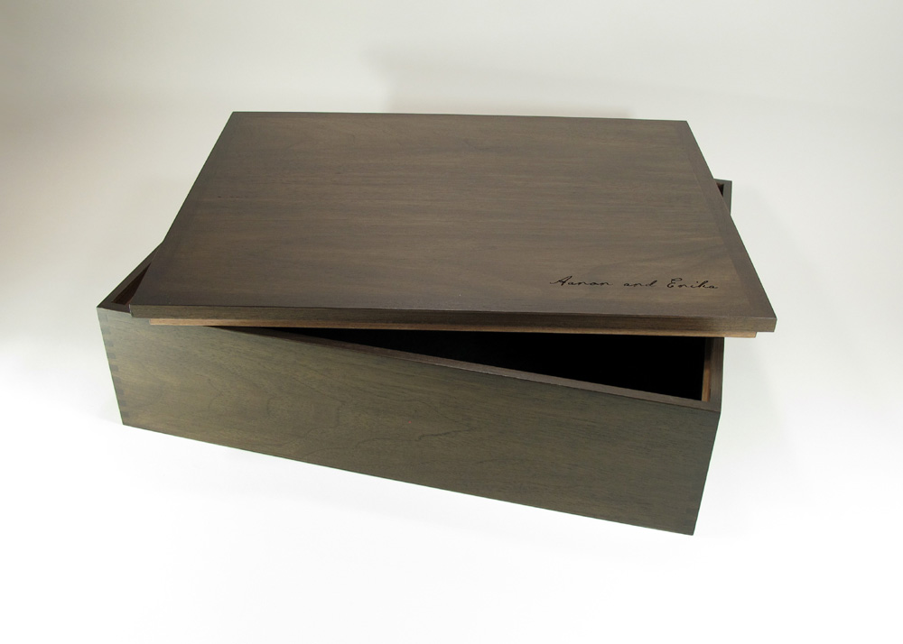 JM Craftworks Custom Wedding Album Presentation Box