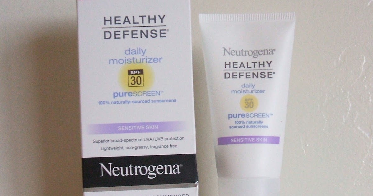 healthy defence daily moisturizer neutrogena