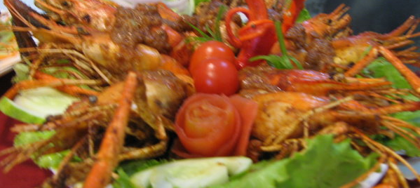 aneka resipi ada: RESEPI UDANG GALAH GORENG REMPAH