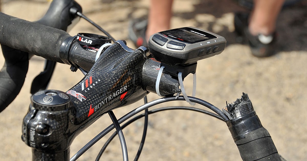 cracked carbon handlebar