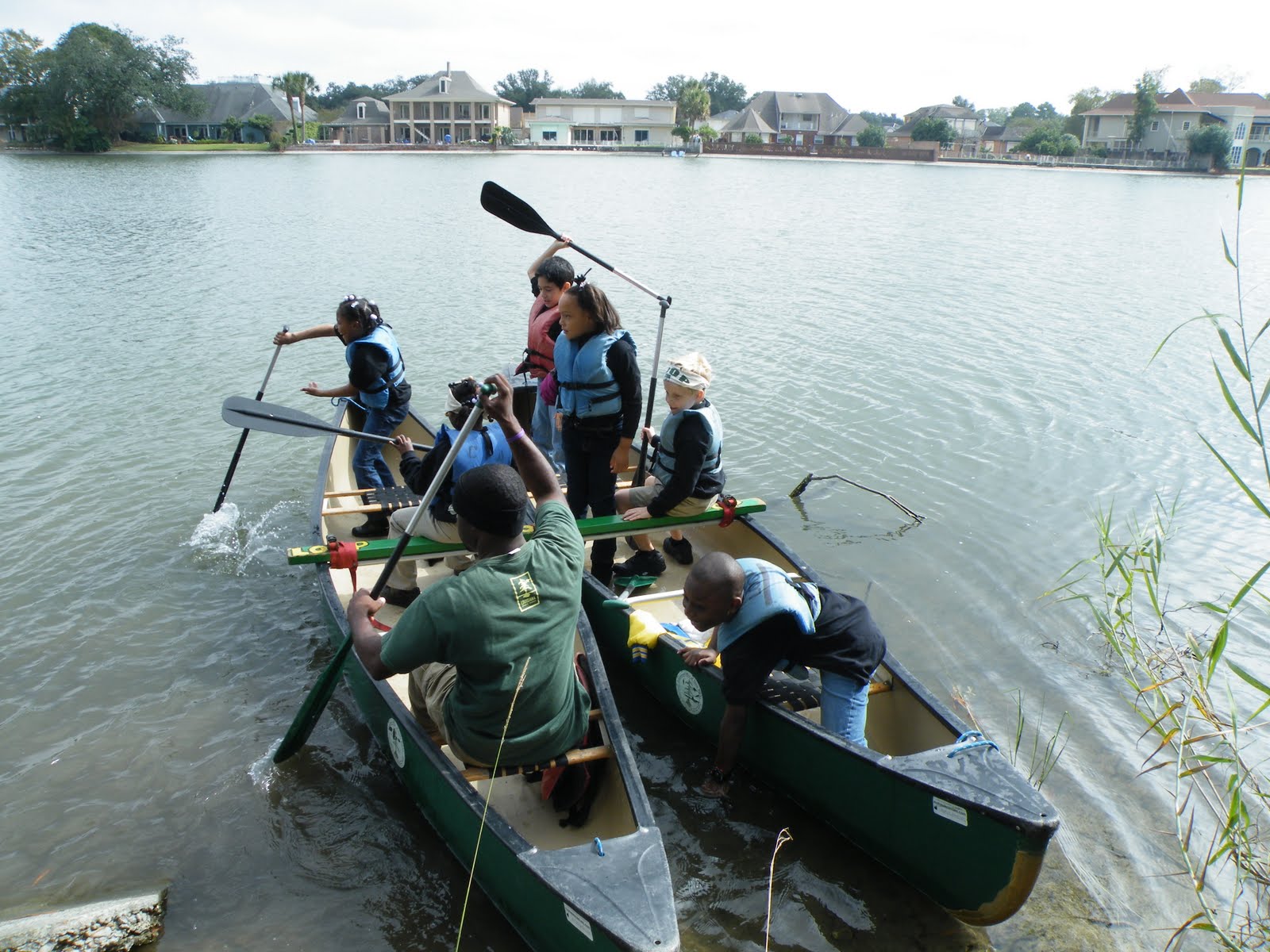 a time for blogging Canoeing on Bayou St. John