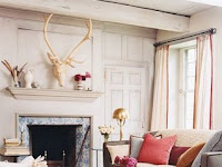 Deer Antler Living Room Decor