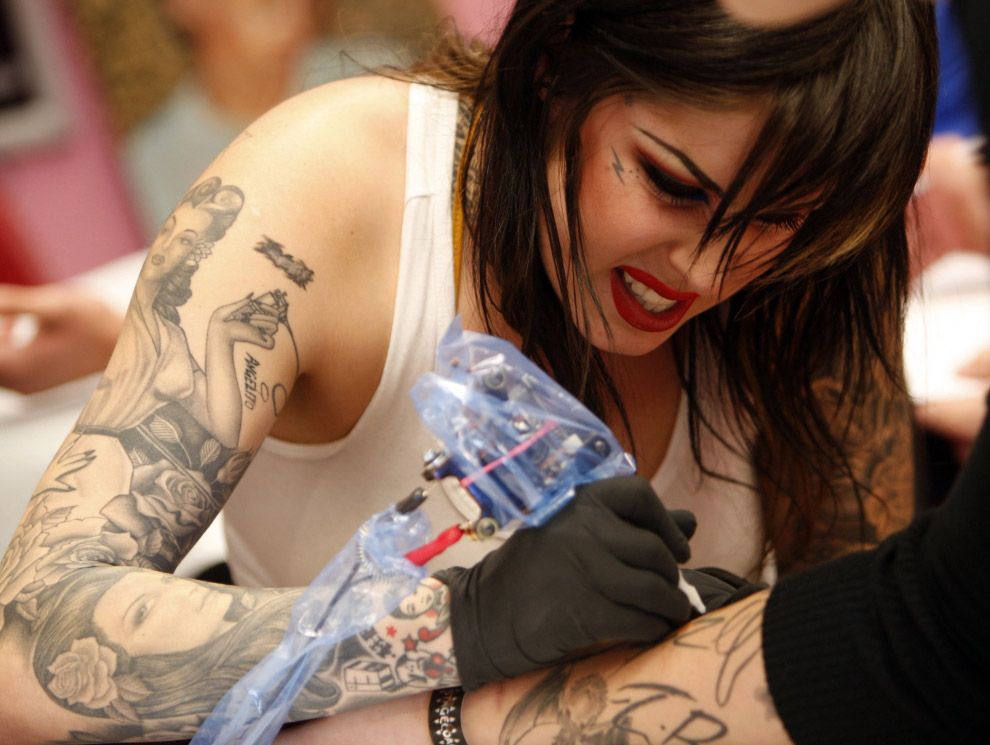 Amazing tattooing.