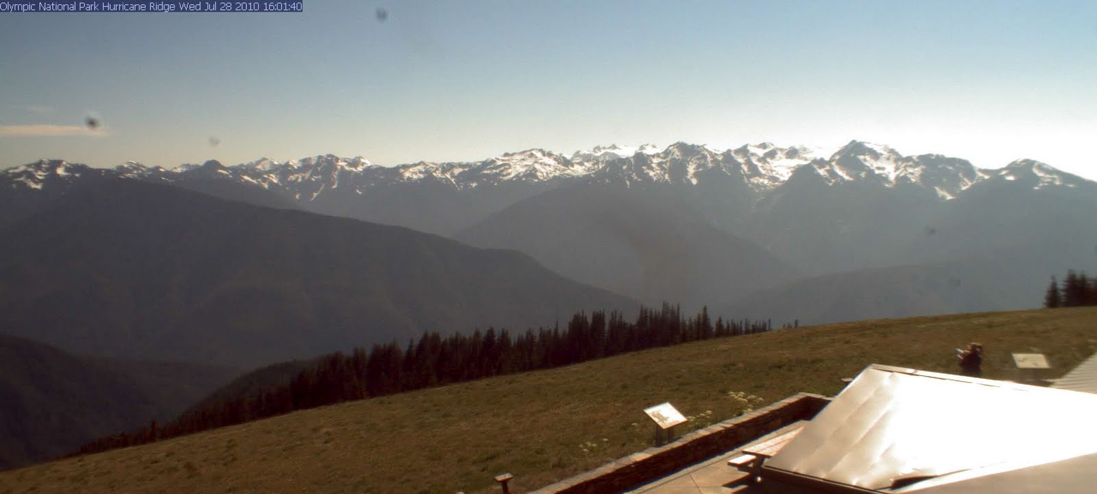 Hurricane Ridge Camera Ocean In View: July 2010