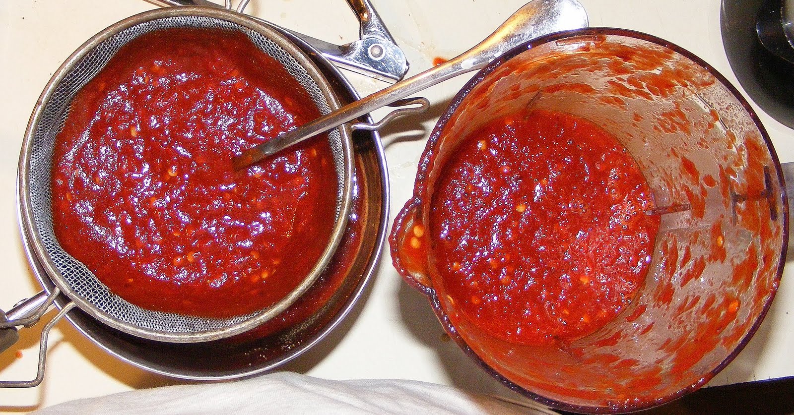 Food Storage, Not Just For Storing RED ENCHILADA SAUCE . . USING WHOLE DRIED CHILI PODS