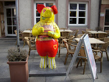 A Schweinfurt Pig in Front of McDonalds
