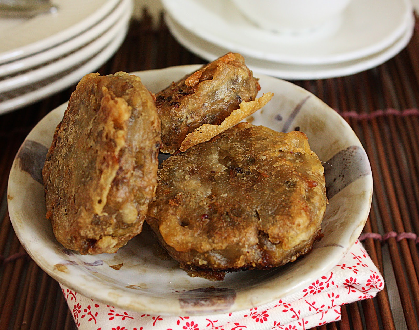 Cherry on a Cake MUNG BEAN FRITTERS KUIH KASTURI