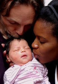 The maruhns and their little blessing...