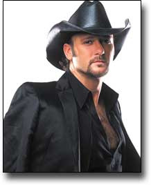 Hunk of the Month.  Gorgeous Tim Mcgraw