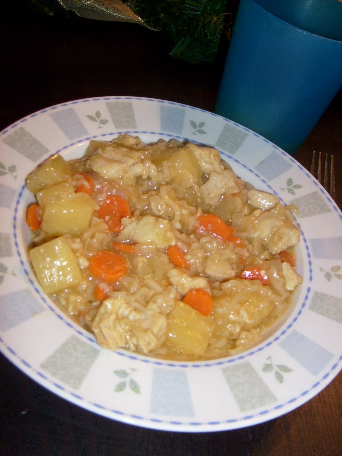 Lindsey's Kitchen Pineapple Glazed Chicken Chow Mein