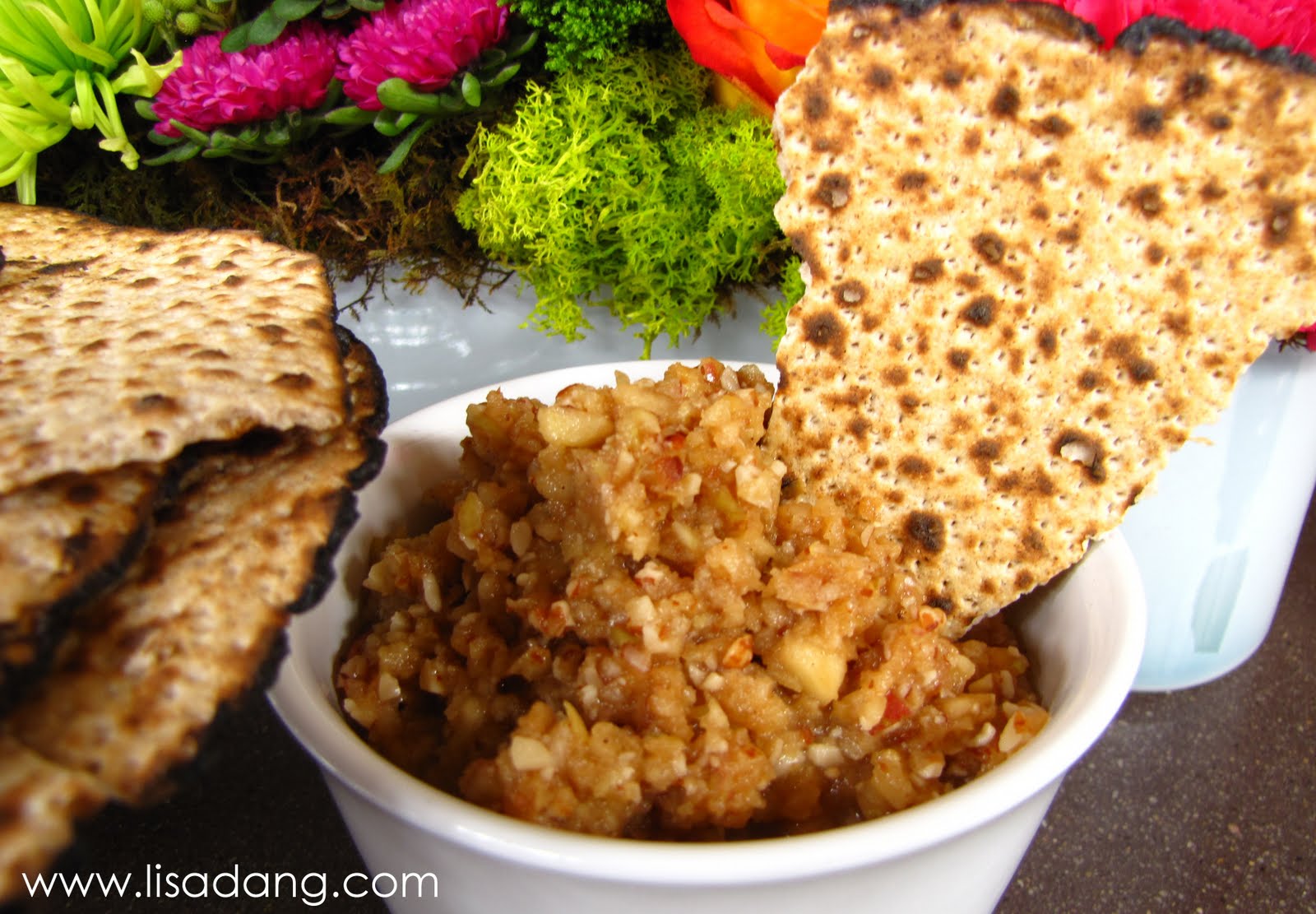 Dang It Delicious: CHAROSET for Passover...apples &amp; almonds