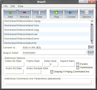 Convert your videos quickly, easily, and all at once with WinFF and FFmpeg