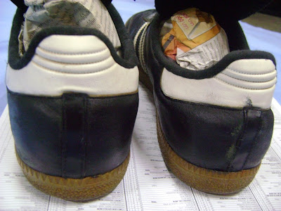 Podshop: vintage ADIDAS SAMBA shoes.