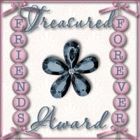 Treasured Award received from Linda