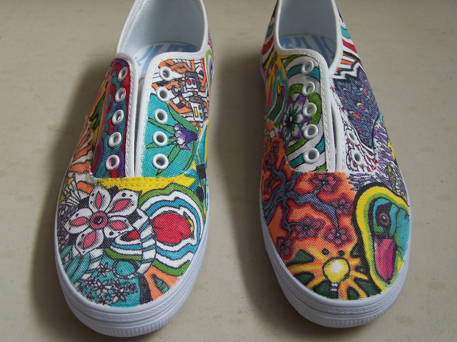 Austin B's Art: Shoe art