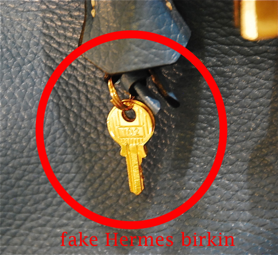 hermes birkin key and lock