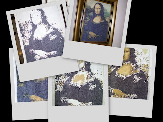 Monalisa, Leonardo da Vinci, por Edidene