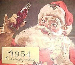 Vintage Victorian Imagens e Cartões Postais: Santa Coke