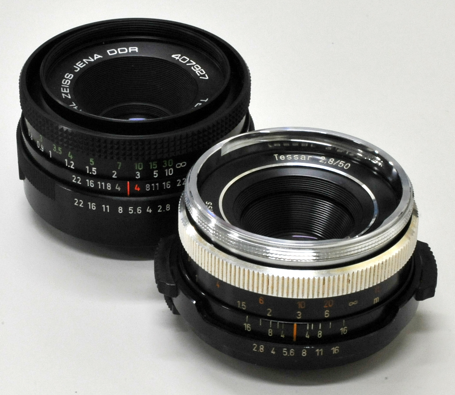 Carl Zeiss Tessar 50mm F2.8 M42マウント 12枚羽