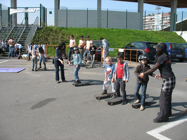 Initiations au Skate...