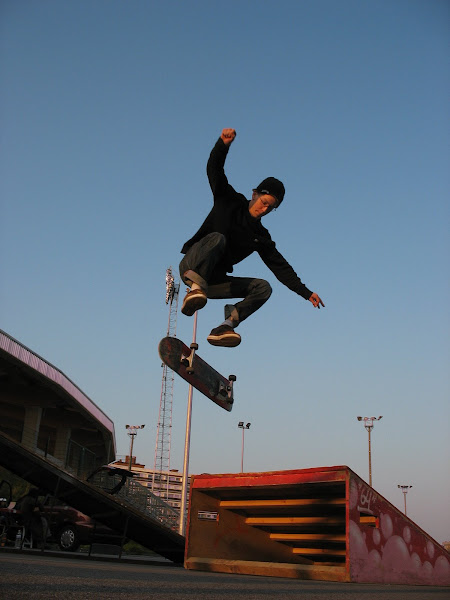 Papez Flip in the Sky of Stadium