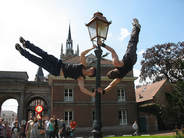 Le ParKour de La Louvière à Enghien...