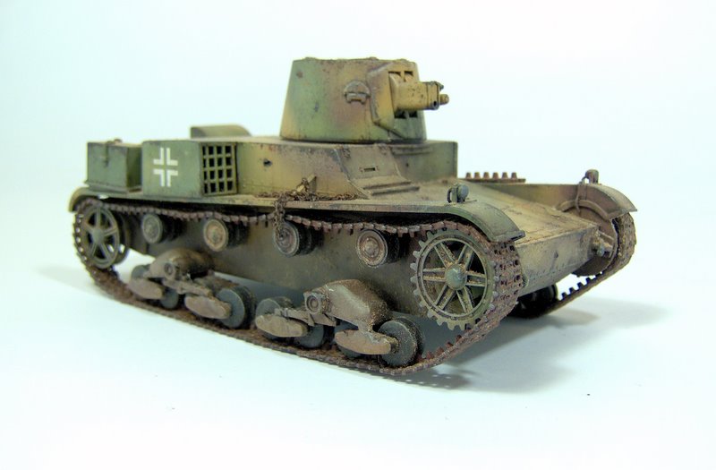 Gulumik Military Models: Vickers single turret german captured 1/35 Mirage