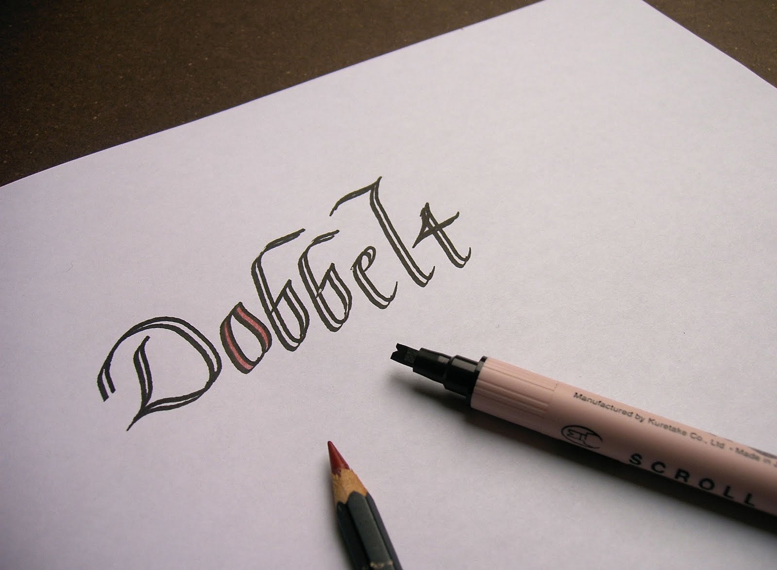Kalligrafi - smuk håndskrift pen blæk: Skriv dobbelt så smukt