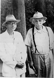 Albert Einstein y Kurt Gödel