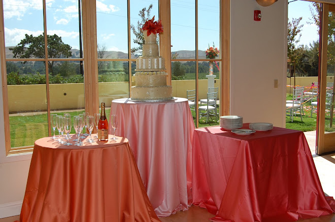 Wedding Cake with a view