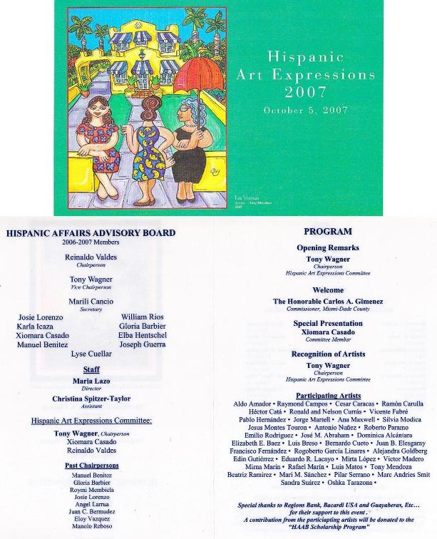 Hispanic Art Expressions, 2007