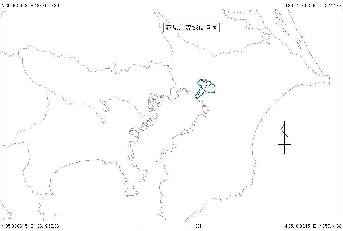 花見川流域を歩く HANAMIGAWA RYUIKI wo ARUKU