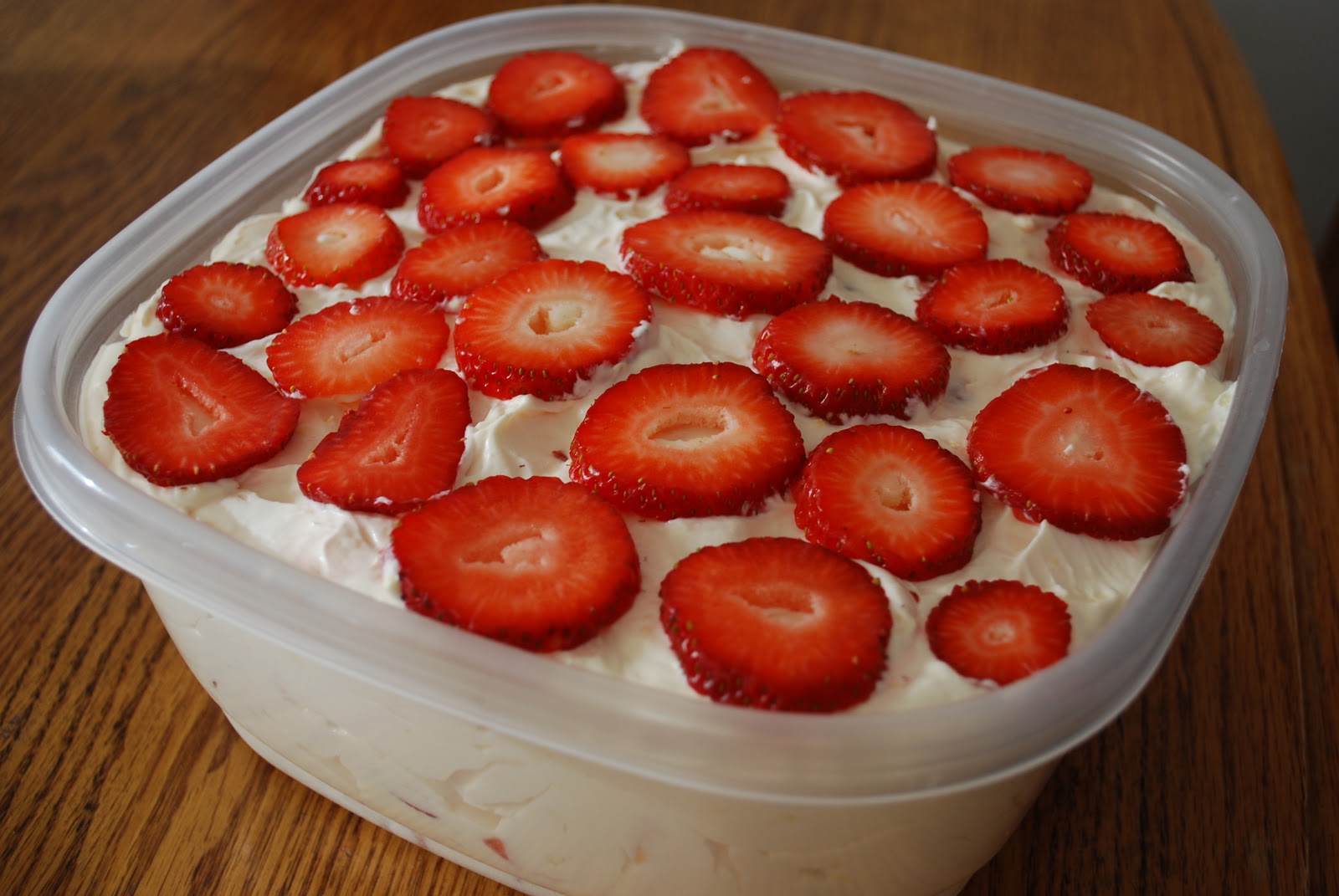 Kristi's Kitchen Kreations Strawberry Yogurt Salad