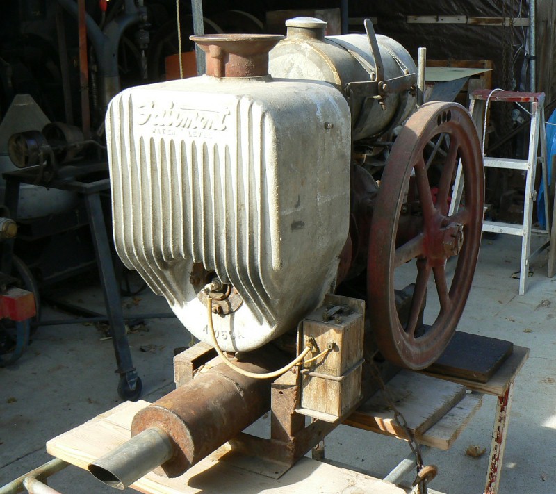 2 Engine John Two Fairmont Railroad section car engines