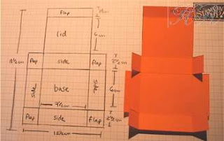 All Things Stampy: Tutorial: Using grid paper to make box templates