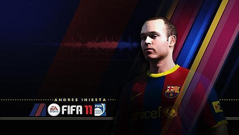 Andrés Iniesta será la portada de FIFA 11