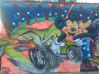 Micky MOuse Street Graffiti