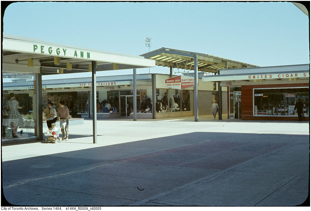 lost toronto Cloverdale Mall/Then and Now