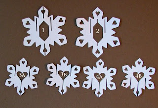 sliceform snowflake