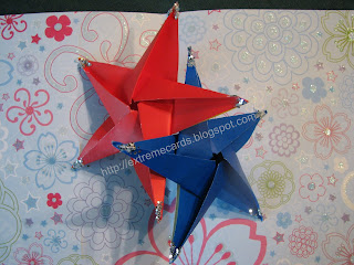 Five Points Star Origami  Free Printable Papercraft Templates