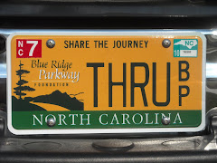 My New Blue Ridge Parkway Foundation License Tag